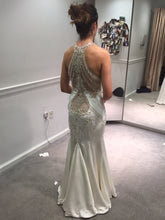 Load image into Gallery viewer, Mark Zunino &#39;High Neck Sheath Gown&#39; - mark zunino - Nearly Newlywed Bridal Boutique - 6
