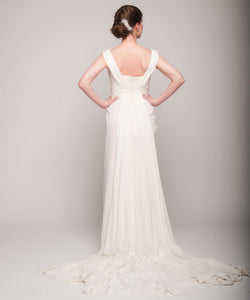Elie Saab for Pronovias 'Casandra' Ivory Silk Wedding Dress - Pronovias - Nearly Newlywed Bridal Boutique - 3
