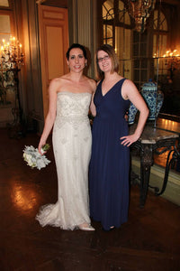 Reem Acra 'Sheath Dress' - Reem Acra - Nearly Newlywed Bridal Boutique - 5