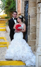 Load image into Gallery viewer, Custom Made Fit &amp; Flare Gown - Custom made - Nearly Newlywed Bridal Boutique - 2
