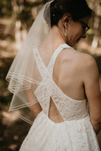 Load image into Gallery viewer, Eugenia &#39;Joy&#39; size 2 used wedding dress back view on bride
