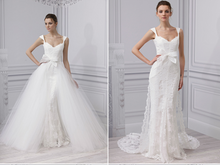 Load image into Gallery viewer, Monique Lhuillier &#39;Embrace&#39; - Monique Lhuillier - Nearly Newlywed Bridal Boutique - 3

