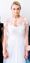 Load image into Gallery viewer, Monique Lhuillier &#39;Breeze&#39; size 6 used wedding dress front view on bride
