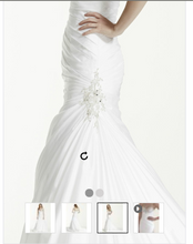 Load image into Gallery viewer, David&#39;s Bridal &#39;Strapless Sweetheart Trumpet&#39; - David&#39;s Bridal - Nearly Newlywed Bridal Boutique - 3
