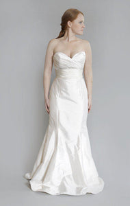 Tara Keely 'TK2060' Silk Strapless Dress - Tara Keely - Nearly Newlywed Bridal Boutique - 1