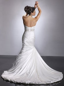 Sottero and Midgley 'Adorae' size 12 used wedding dress back view on model