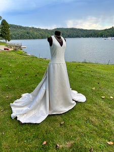 Carolina Herrera 'unknown' wedding dress size-06 PREOWNED