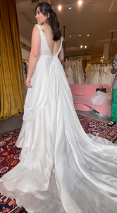 CAROL HANNAH 'Upcycle #24' wedding dress size-12 NEW