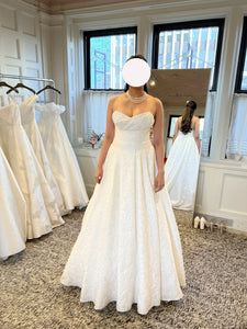 Lela Rose 'Rawlings' wedding dress size-10 PREOWNED