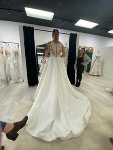 Allure Bridals '9473' wedding dress size-10 SAMPLE