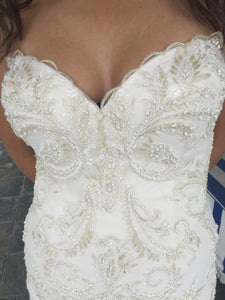 Demetrios '619' wedding dress size-04 NEW