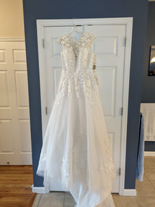 Morilee '2173' wedding dress size-14 NEW