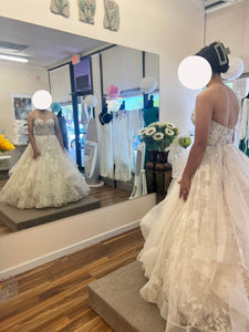 eve of milady '4368' wedding dress size-06 NEW