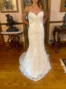 Demetrios '619' wedding dress size-04 NEW