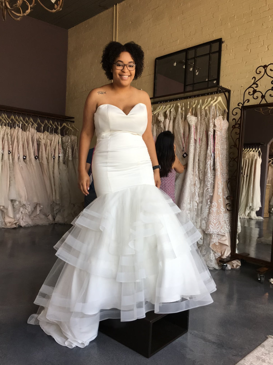 Sincerity '44047' wedding dress size-14 NEW