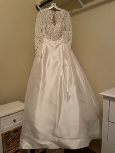 Cosmobella 'Milano 7950' wedding dress size-16 PREOWNED