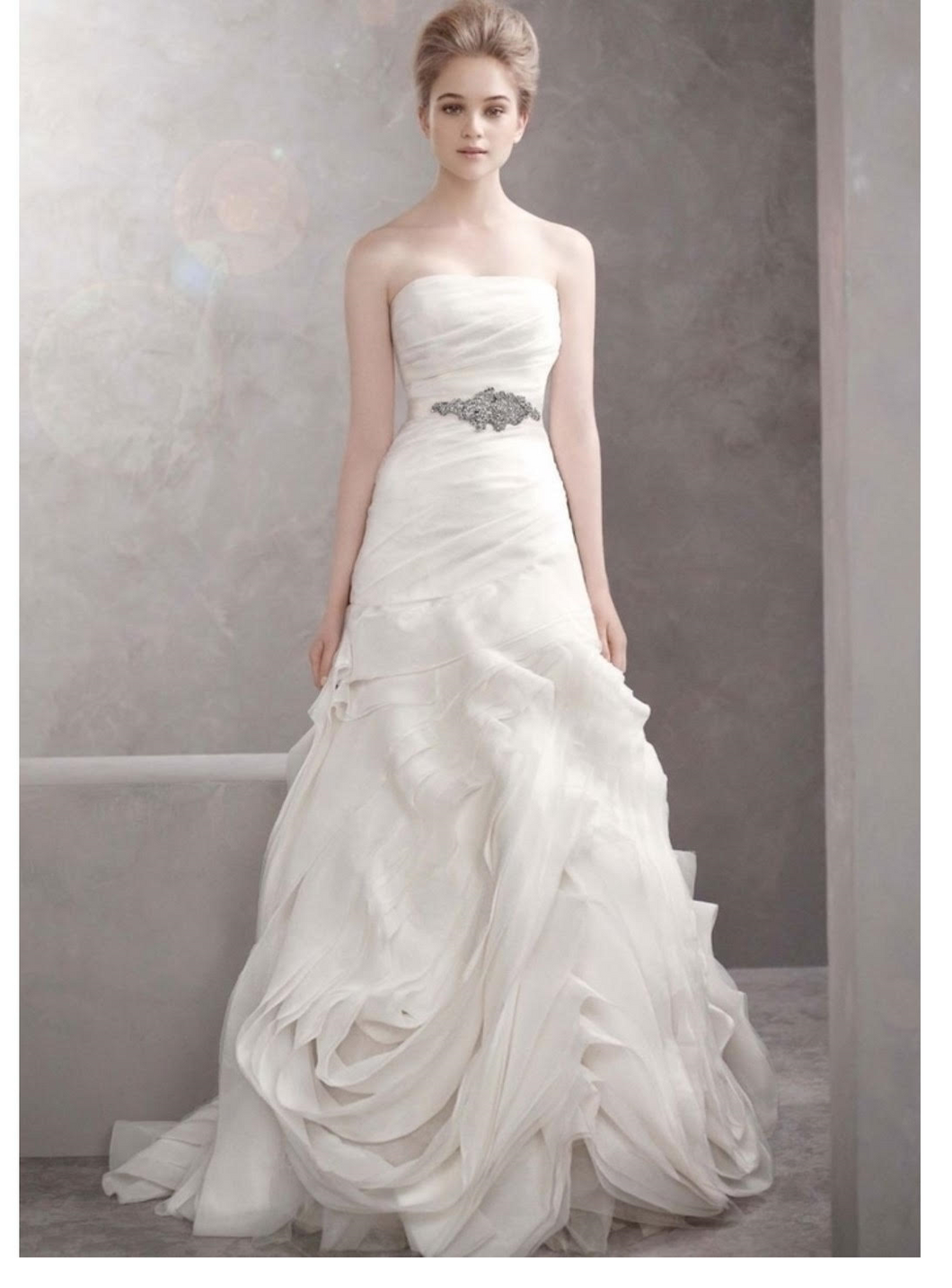 Vera Wang White '351022' - Vera Wang White - Nearly Newlywed Bridal Boutique - 1