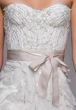Load image into Gallery viewer, Monique Lhuillier Magical Skirt &amp; Lavender Corset - Monique Lhuillier - Nearly Newlywed Bridal Boutique - 3
