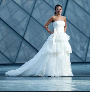 Vera Wang 'Chiffon Dress' - Vera Wang - Nearly Newlywed Bridal Boutique - 1