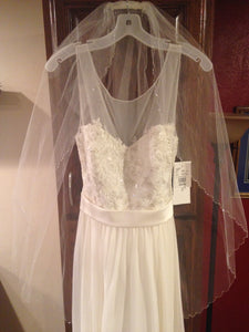 David's Bridal 'Chiffon' - David's Bridal - Nearly Newlywed Bridal Boutique - 3