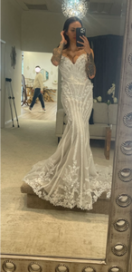 Essense of Australia 'D3838' wedding dress size-06 NEW