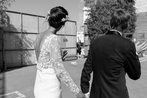 Oscar de la Renta 'Luca Dress' wedding dress size-08 PREOWNED