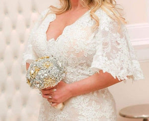 Tarik Ediz '93837' wedding dress size-08 PREOWNED