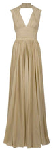 Load image into Gallery viewer, Elie Saab Halter Neck Pleated Silk Gown - Elie Saab - Nearly Newlywed Bridal Boutique - 1
