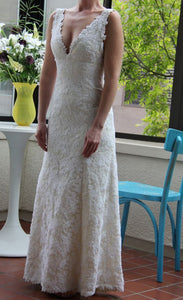 Custom 'Lace and satin' - Customed Designed - Nearly Newlywed Bridal Boutique - 5