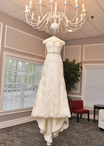 Pnina Tornai P74093x Lace Wedding Dress - Pnina Tornai - Nearly Newlywed Bridal Boutique - 3