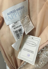 Load image into Gallery viewer, Alfred Angelo &#39;894&#39; size 10 sample wedding dress tags on dress
