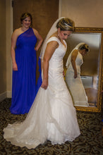 Load image into Gallery viewer, Jewel Off The Shoulder Trumpet Gown - Jewel - Nearly Newlywed Bridal Boutique - 2
