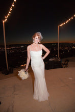Load image into Gallery viewer, Pronovias &#39;Agnes&#39; Chiffon Gown - Pronovias - Nearly Newlywed Bridal Boutique - 1
