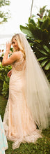 Load image into Gallery viewer, Zac Posen Blush Sweetheart Fit-to-Flare - zac posen - Nearly Newlywed Bridal Boutique - 11

