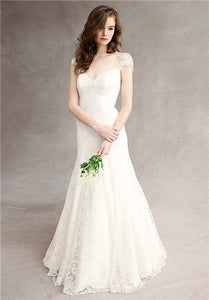 Jenny Yoo 'Leila' Lace Back - Jenny Yoo - Nearly Newlywed Bridal Boutique - 4