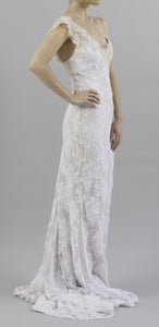 Mira Zwillinger Mary Fitted Lace Dress - Mira Zwillinger - Nearly Newlywed Bridal Boutique - 2