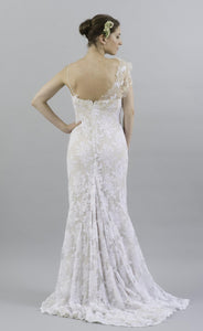 Mira Zwillinger Mary Fitted Lace Dress - Mira Zwillinger - Nearly Newlywed Bridal Boutique - 3