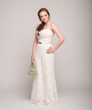 Load image into Gallery viewer, Tara Keely &#39;2053&#39; Lace Strapless Gown - Tara Keely - Nearly Newlywed Bridal Boutique - 6

