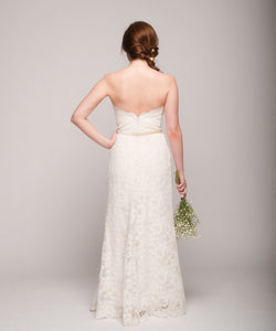 Tara Keely '2053' Lace Strapless Gown - Tara Keely - Nearly Newlywed Bridal Boutique - 5