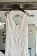Load image into Gallery viewer, Carol Hannah &#39;Pemberley&#39; size 12 sample wedding dress front view on hanger
