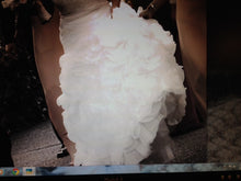 Load image into Gallery viewer, Rosa Clara A-line Tiered Strapless Gown - Rosa Clara - Nearly Newlywed Bridal Boutique - 3

