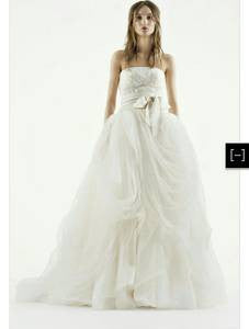 Vera Wang White 'Tossed Tulle' - Vera Wang White - Nearly Newlywed Bridal Boutique - 3