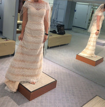 Load image into Gallery viewer, Alfred Angelo &#39;894&#39; size 10 sample wedding dress side view on bride
