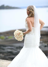 Load image into Gallery viewer, Allure Bridals &#39;9258&#39; size 10 used wedding dress back view on bride
