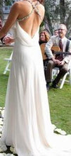 Load image into Gallery viewer, Jenny Packham &#39;Laurel&#39; size 2 used wedding dress back view on bride
