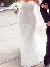 Load image into Gallery viewer, Wtoo &#39;Bristol&#39; size 2 used wedding dress front view on bride
