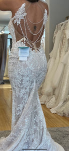 Lanesta 'Indira' wedding dress size-08 PREOWNED