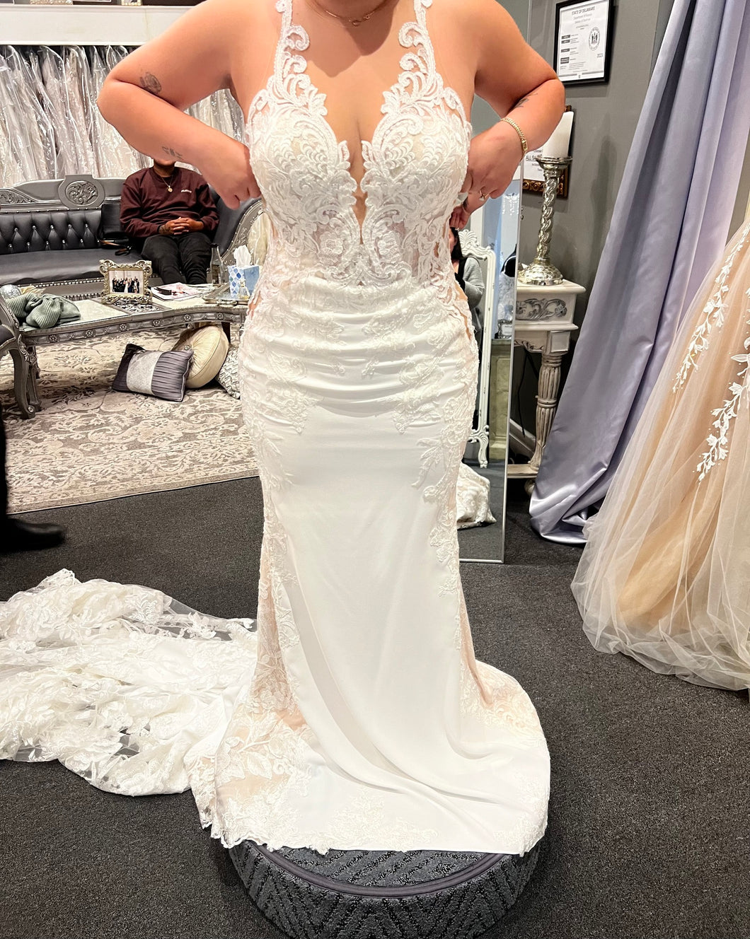 Élysée Bridal 'Gemma' wedding dress size-08 SAMPLE