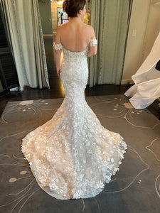 Mira Zwillinger 'Lulu ' wedding dress size-12 PREOWNED