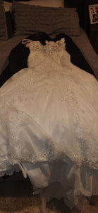 Justin Alexander 'Caela' wedding dress size-06 NEW
